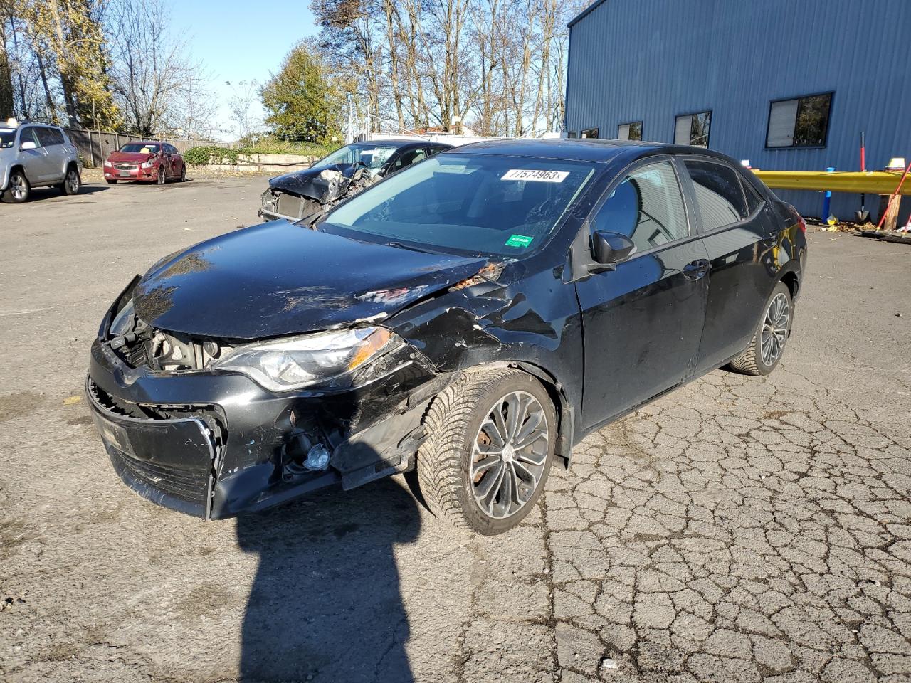 Obraz 1 z 2016 TOYOTA COROLLA L 2016 z VIN 2T1BURHE9GC574159