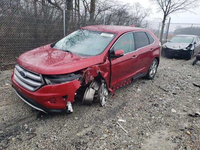 Image 1 of 2015 FORD EDGE TITANIUM 2015 with VIN 2FMTK3K96FBB77028