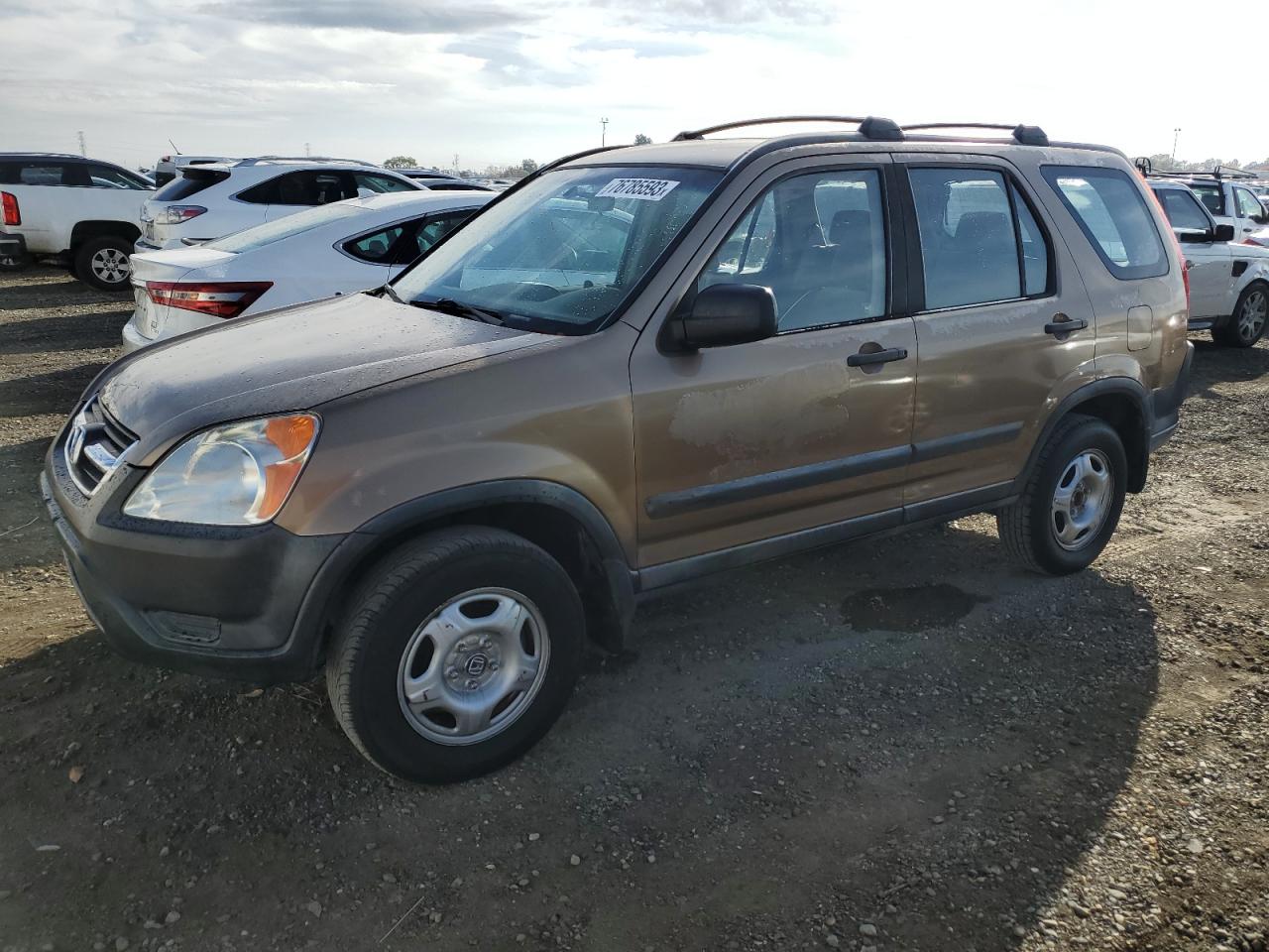 Изображение 1 2002 HONDA CR-V LX 2002 с VIN JHLRD68462C001745