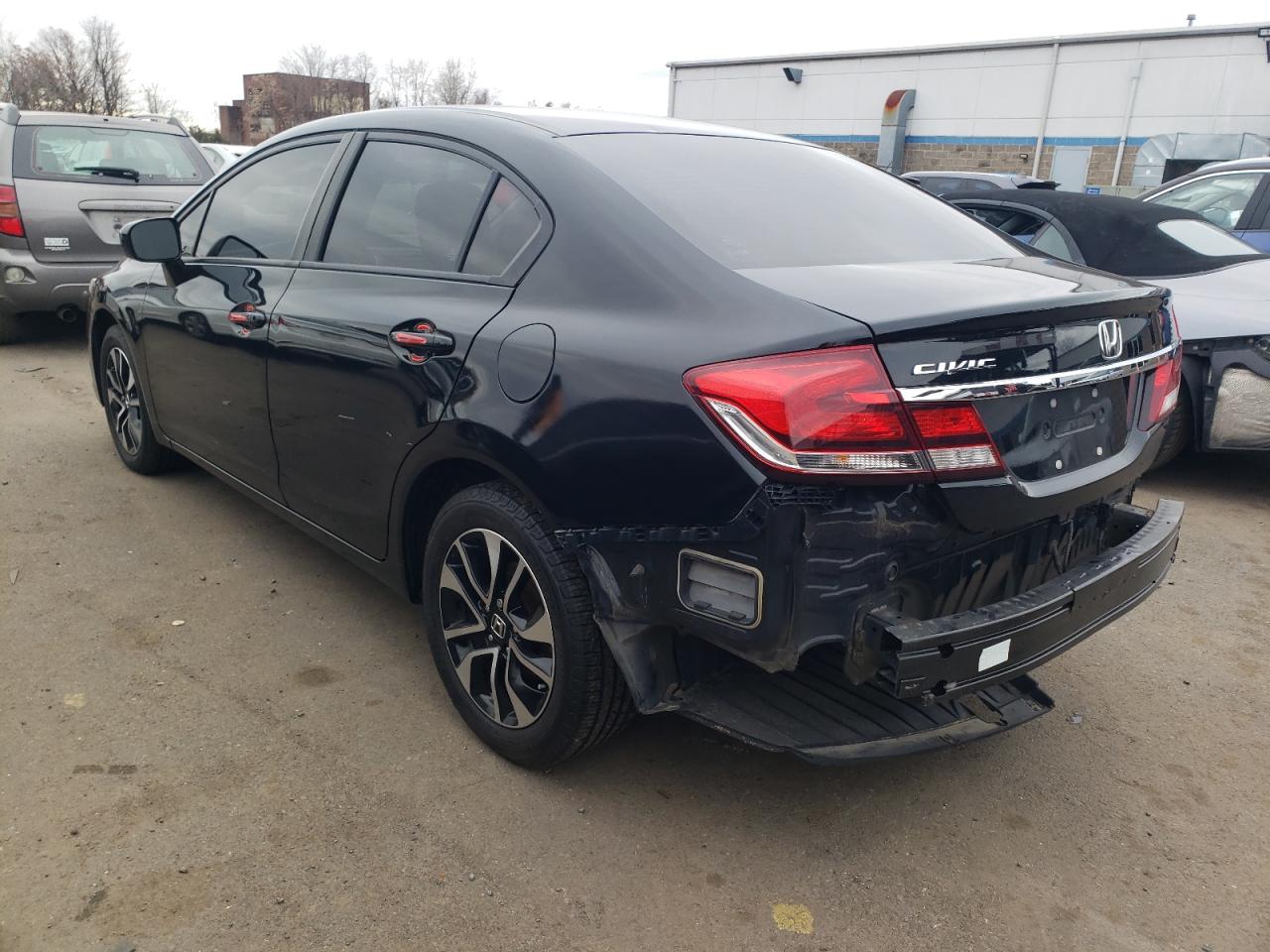 Image 2 of 2014 HONDA CIVIC EX 2014 with VIN 19XFB2F80EE209797