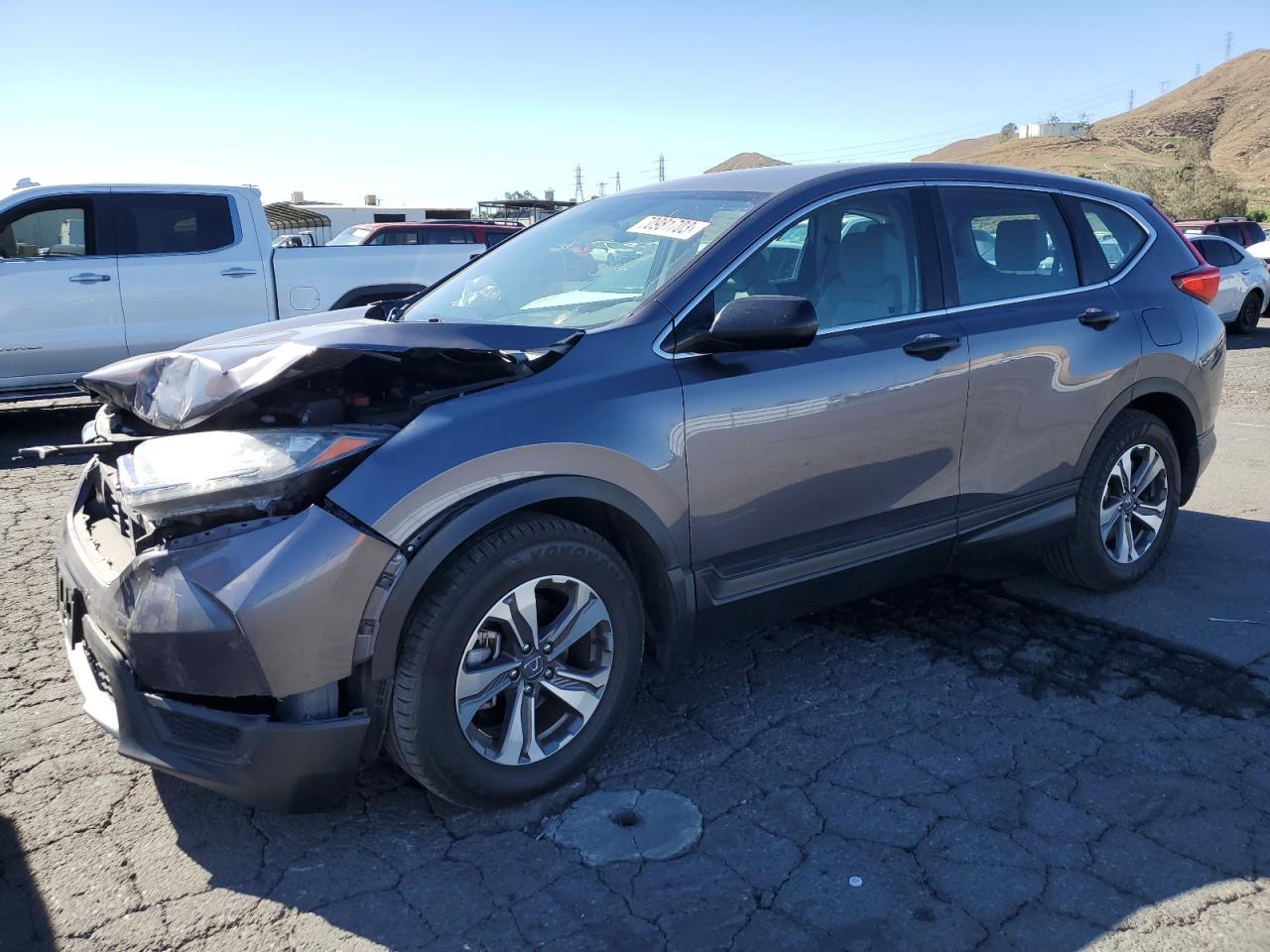 Image 1 of 2017 HONDA CR-V LX 2017 with VIN 7FARW5H3XHE006486