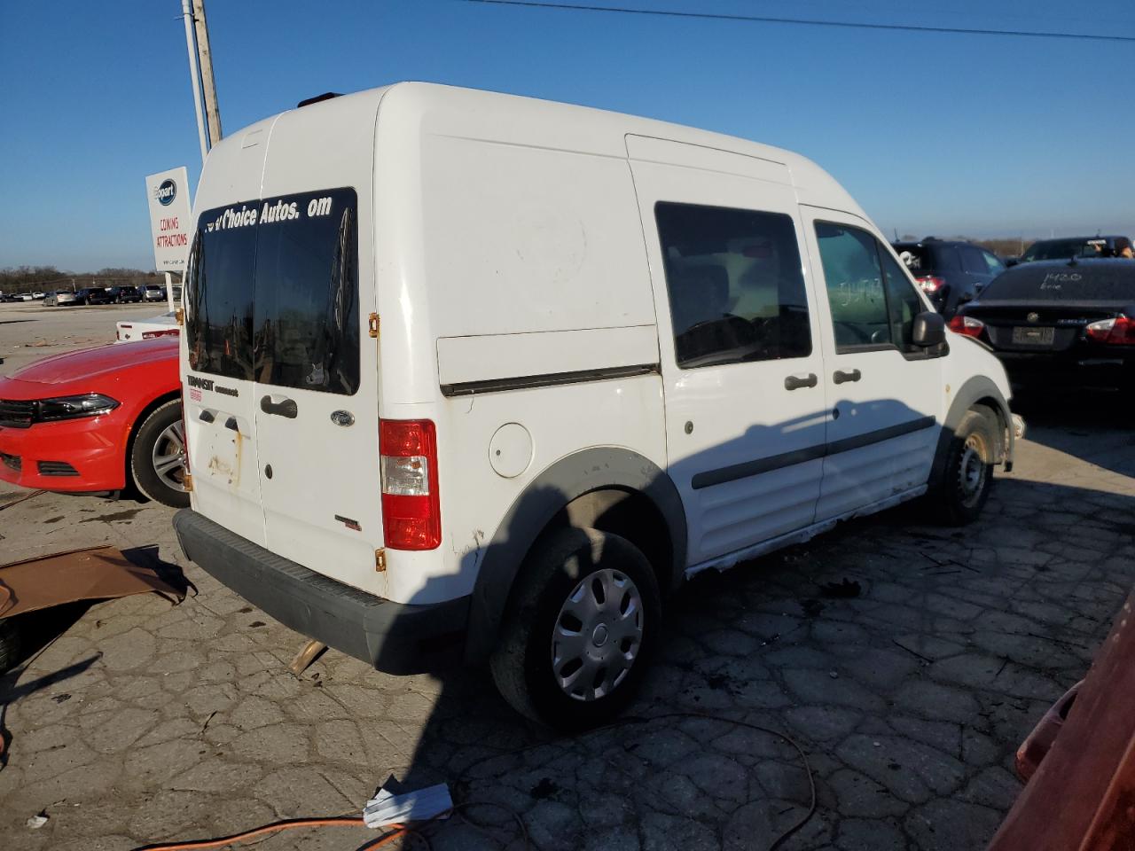 Image 3 of 2010 FORD TRANSIT CONNECT XL 2010 with VIN NM0KS9AN2AT019437