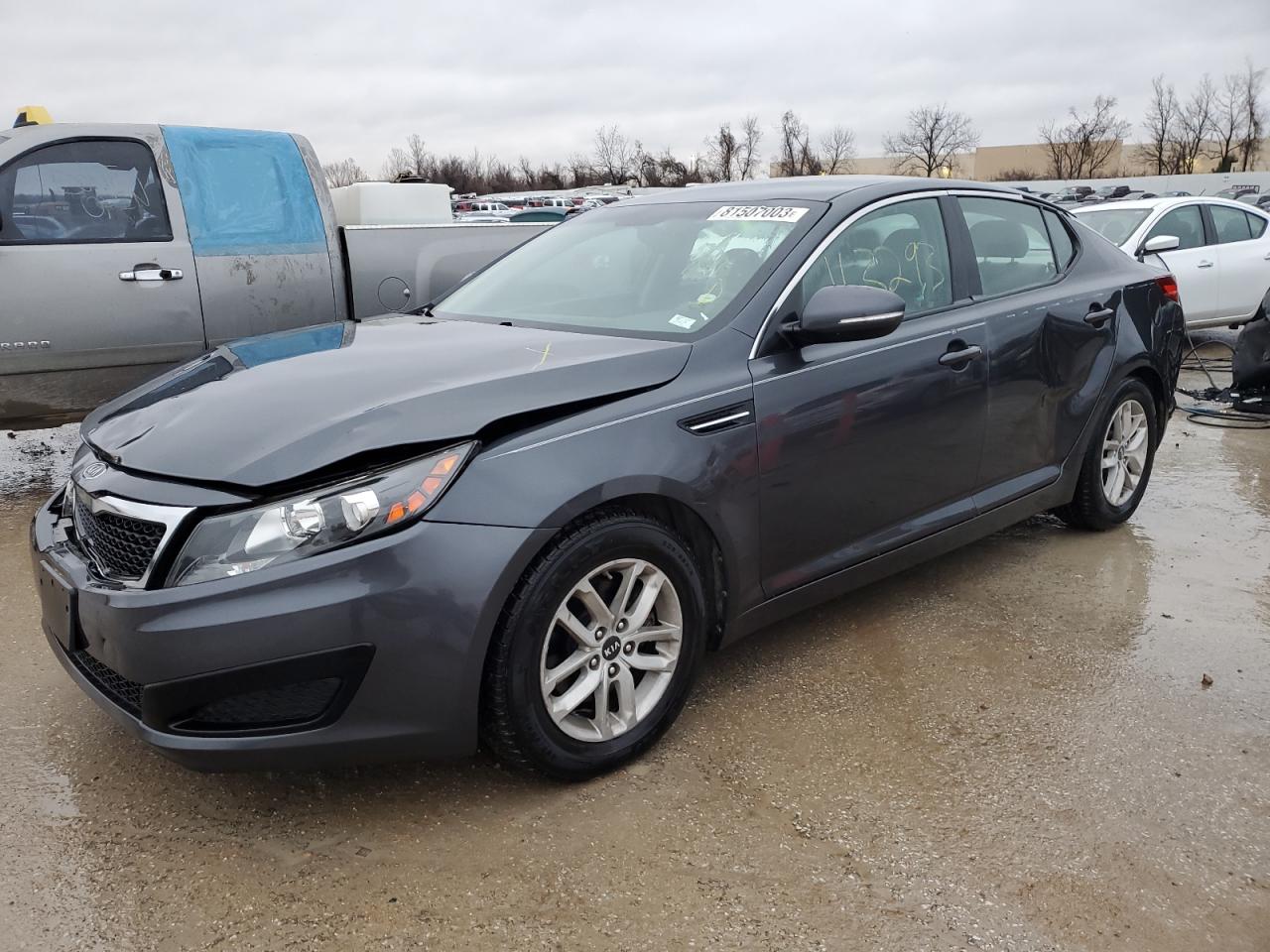Image 1 of 2011 KIA OPTIMA LX 2011 with VIN KNAGM4A76B5093017