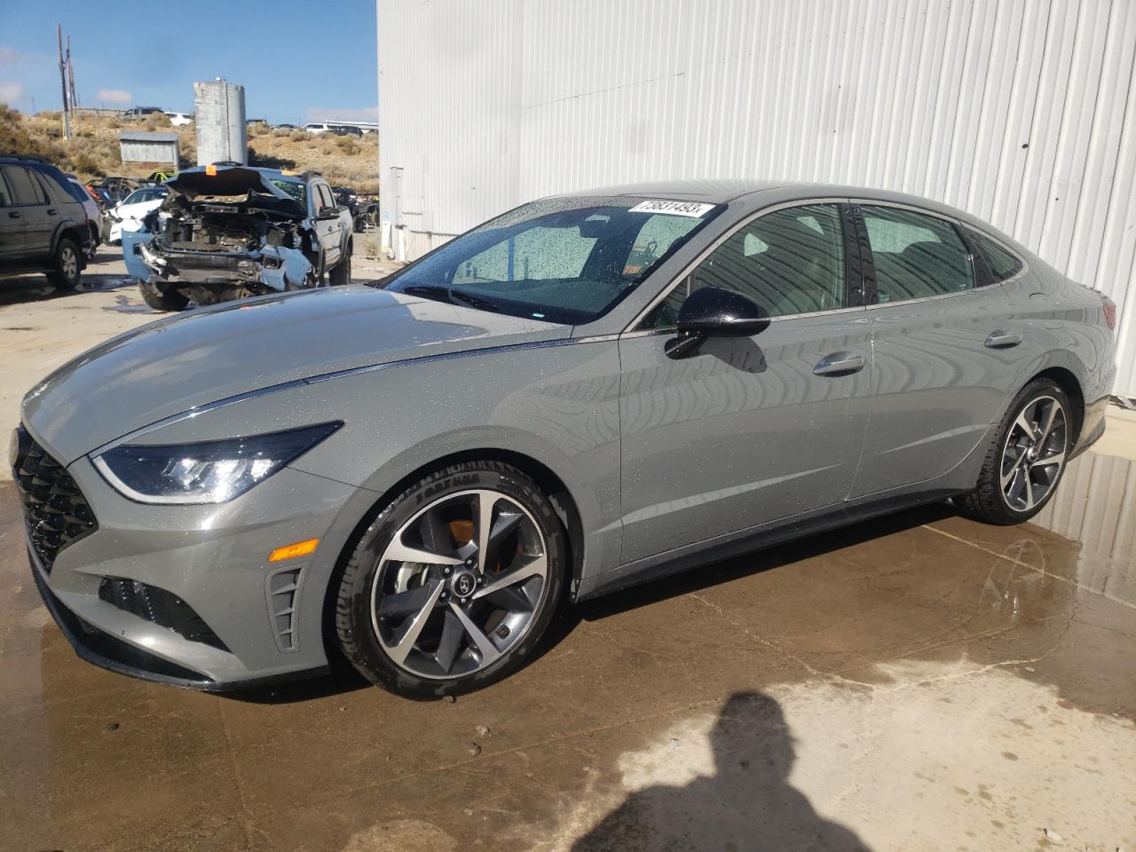 Image 1 of 2021 HYUNDAI SONATA SEL PLUS 2021 with VIN 5NPEJ4J28MH067772