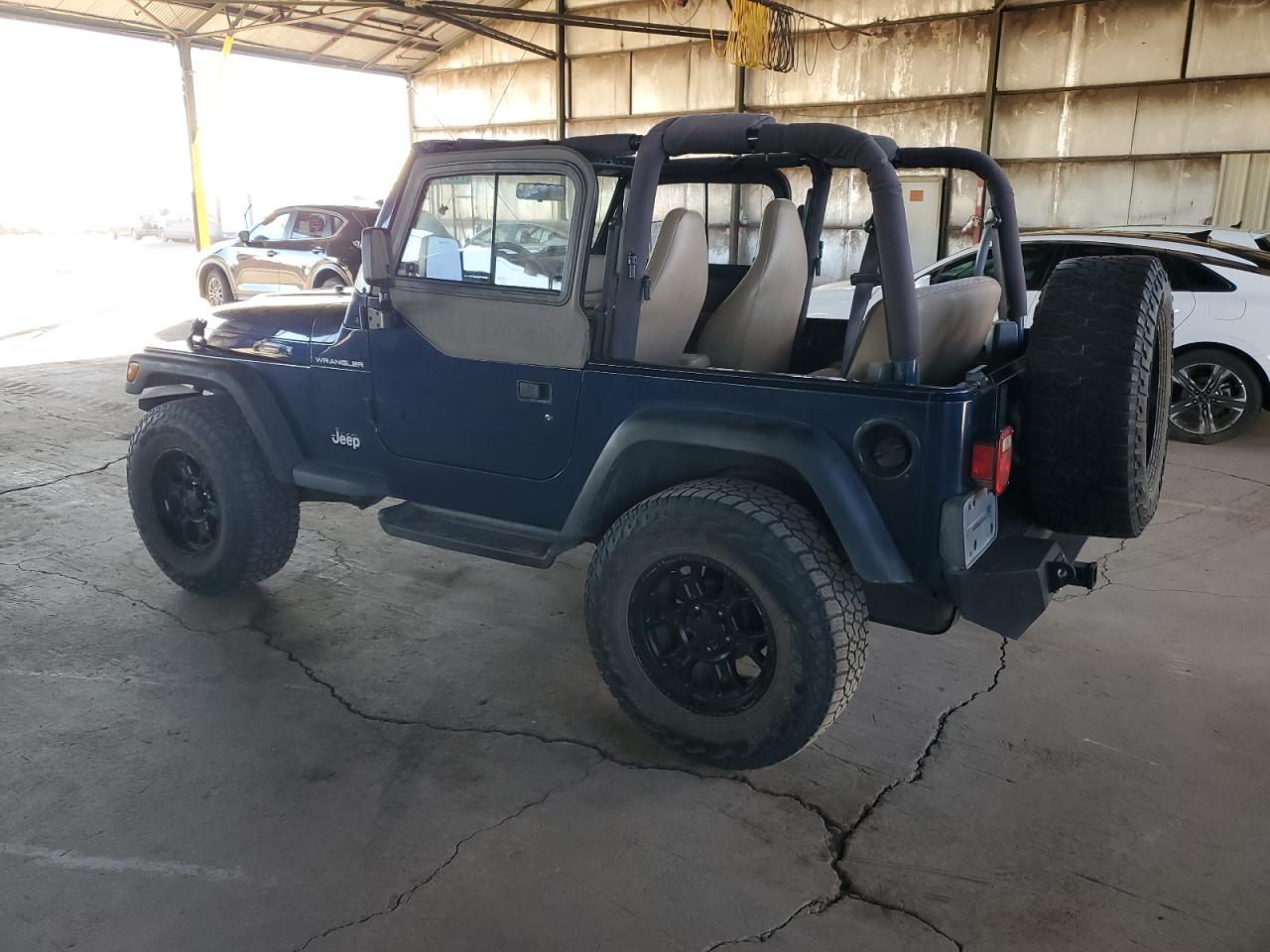 Изображение 2 2000 JEEP WRANGLER / TJ SE 2000 с VIN 1J4FA29P8YP761889