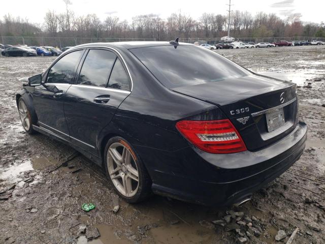 Image 2 of 2014 MERCEDES-BENZ C 300 4MATIC 2014 with VIN WDDGF8ABXEA939630