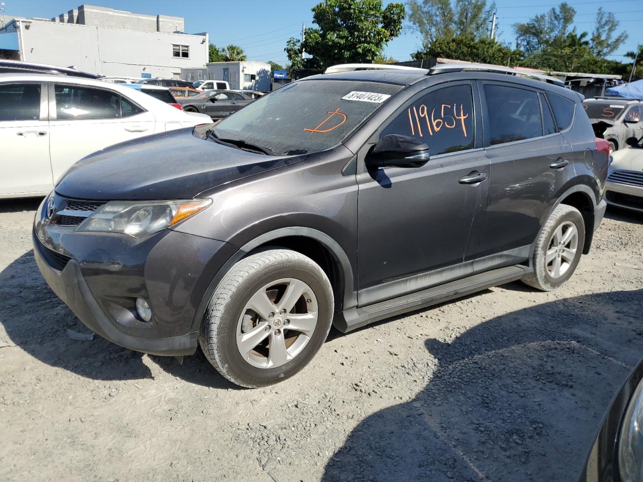 Image 1 of 2014 TOYOTA RAV4 XLE 2014 with VIN 2T3WFREV7EW104411