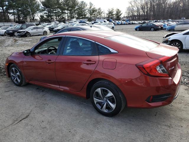Image 2 of 2020 HONDA CIVIC LX 2020 with VIN 2HGFC2F67LH546871