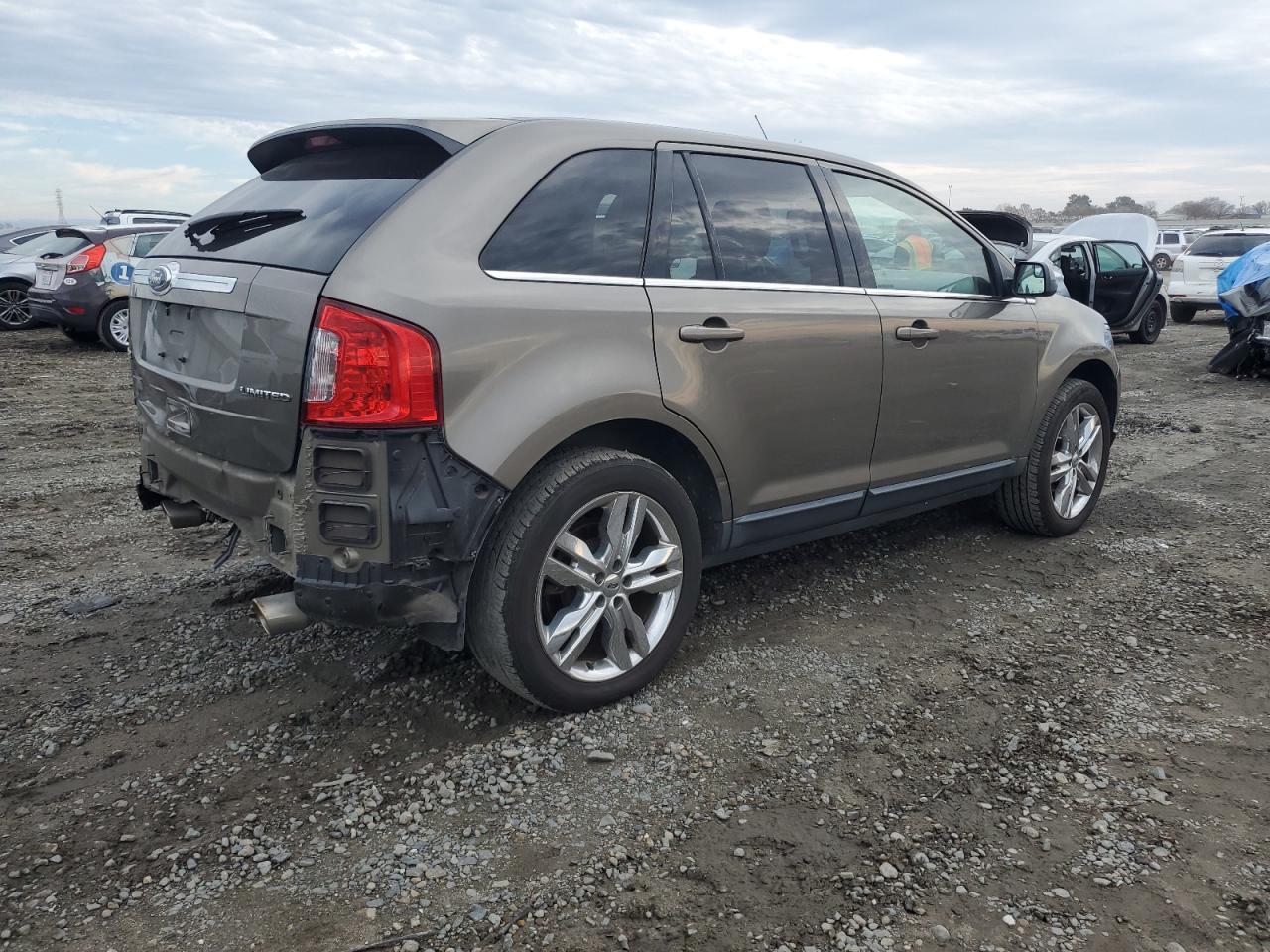 Image 3 of 2013 FORD EDGE LIMITED 2013 with VIN 2FMDK3KC4DBA45074