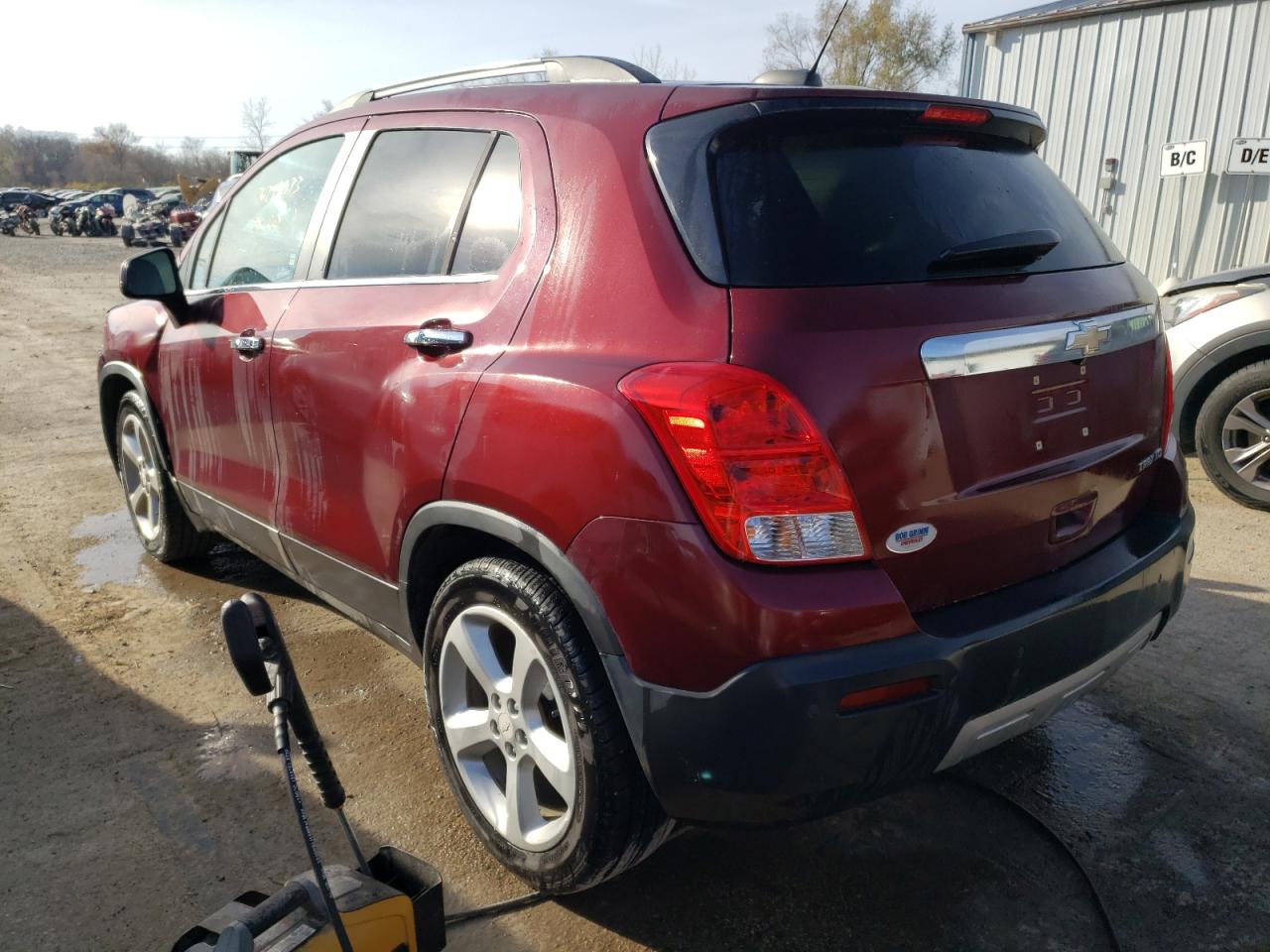 Изображение 2 2016 CHEVROLET TRAX LTZ 2016 с VIN 3GNCJMSB2GL212743