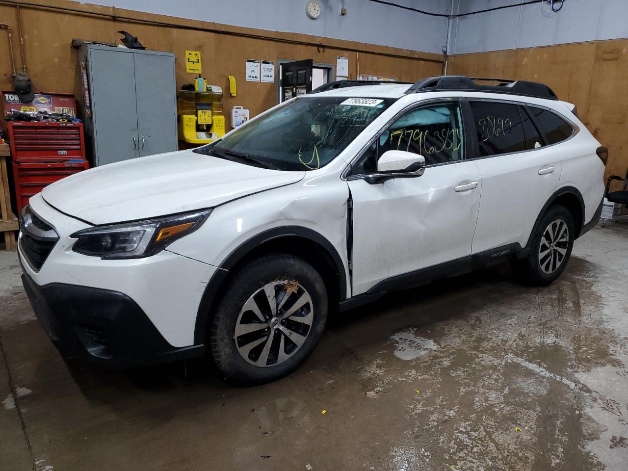 Image 1 of 2022 SUBARU OUTBACK PREMIUM 2022 with VIN 4S4BTADC0N3220850