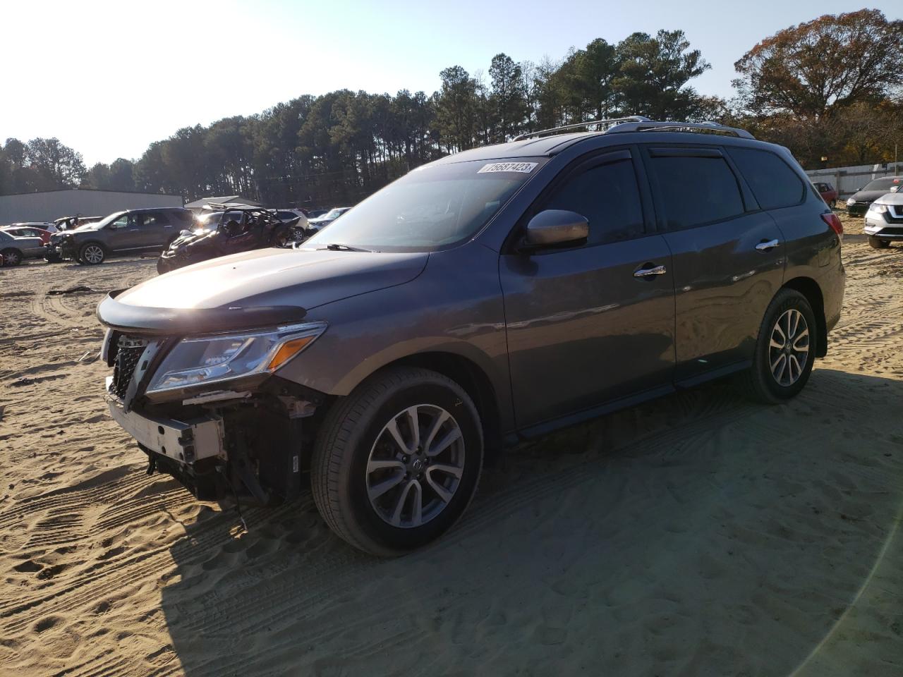 Image 1 of 2016 NISSAN PATHFINDER S 2016 with VIN 5N1AR2MM2GC632845