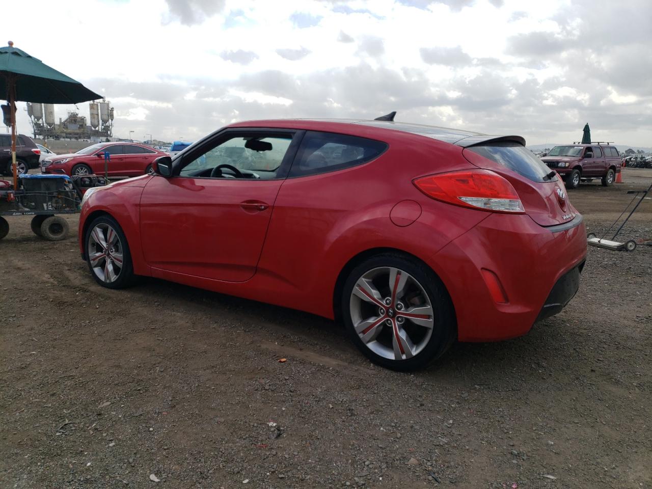 Obraz 2 z 2012 HYUNDAI VELOSTER  2012 z VIN KMHTC6AD0CU078571
