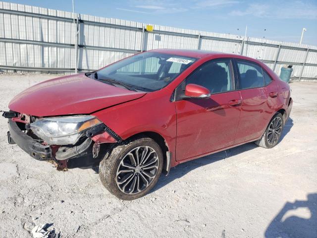 Image 1 of 2016 TOYOTA COROLLA L 2016 with VIN 2T1BURHE0GC673775