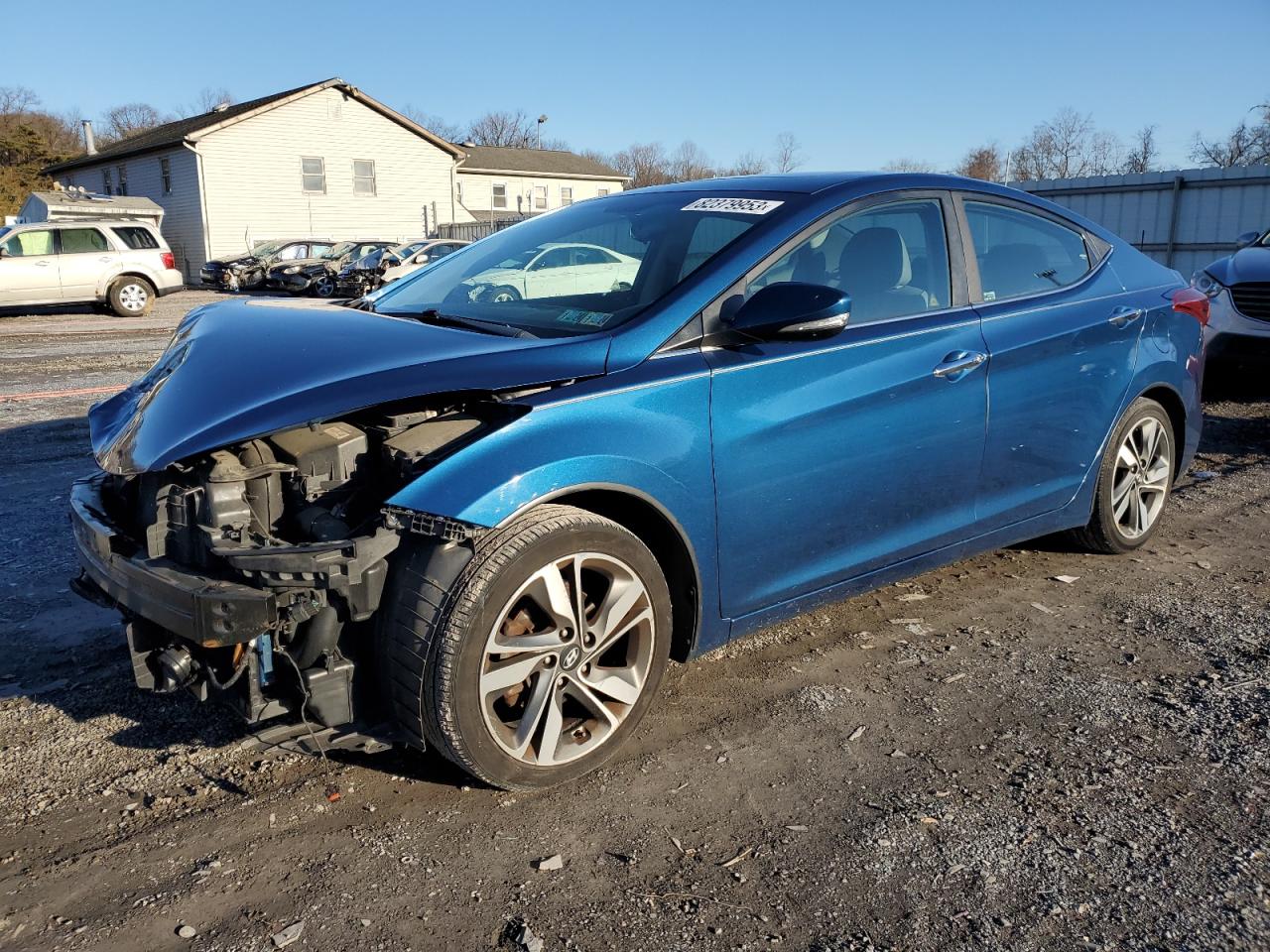 Изображение 1 2014 HYUNDAI ELANTRA SE 2014 с VIN KMHDH4AE1EU105637