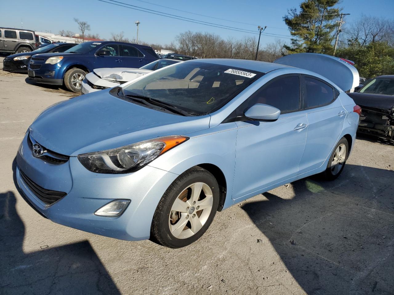 Obraz 1 z 2013 HYUNDAI ELANTRA GLS 2013 z VIN KMHDH4AEXDU618464