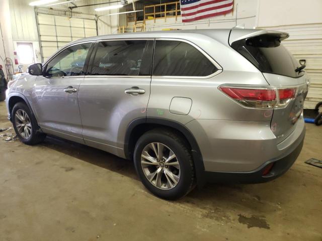 Изображение 2 2016 TOYOTA HIGHLANDER LE 2016 с VIN 5TDBKRFH7GS309489
