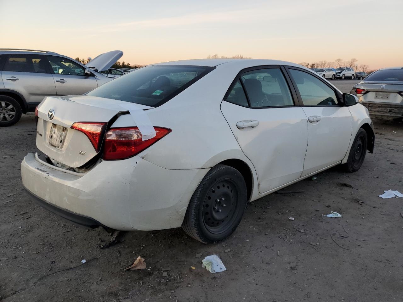 Image 3 of 2017 TOYOTA COROLLA L 2017 with VIN 5YFBURHE0HP581616