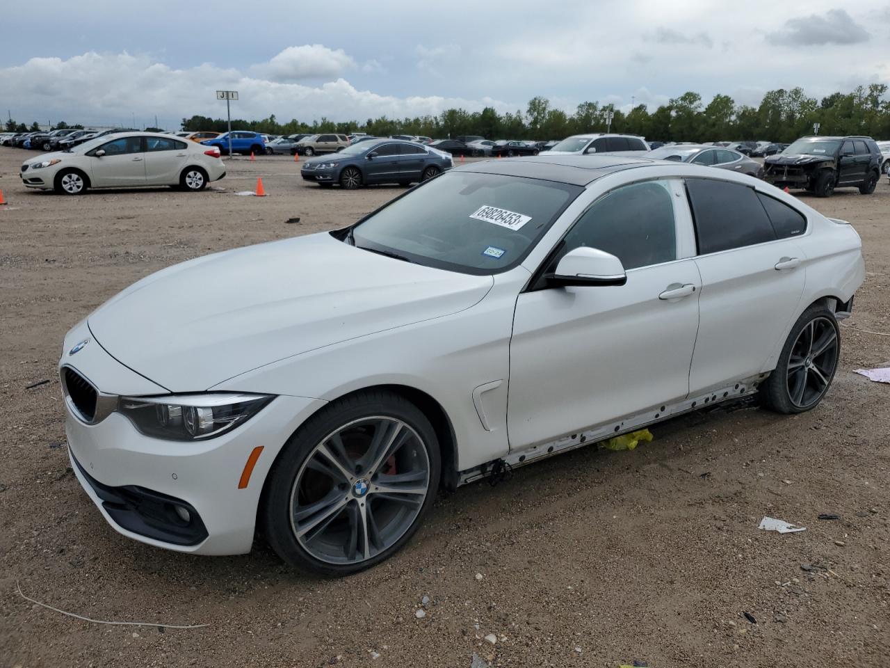 Image 1 of 2019 BMW 430XI GRAN COUPE 2019 with VIN WBA4J3C59KBL05461