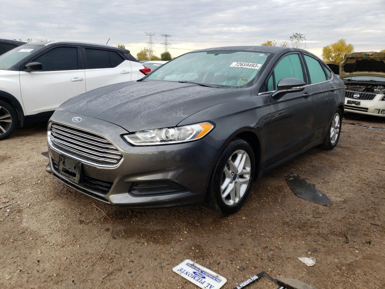 Image 1 of 2016 FORD FUSION SE 2016 with VIN 3FA6P0H74GR299211