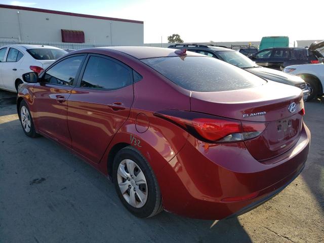 Image 2 of 2016 HYUNDAI ELANTRA SE 2016 with VIN 5NPDH4AE4GH696984