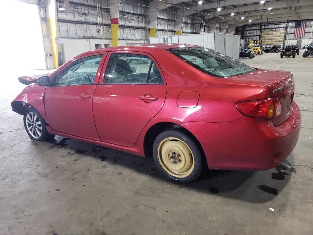 Image 2 of 2009 TOYOTA COROLLA BASE 2009 with VIN JTDBL40E99J053984