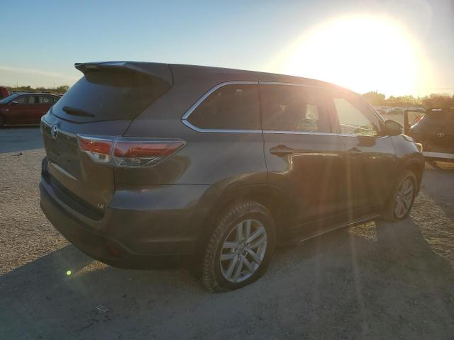 Image 3 of 2015 TOYOTA HIGHLANDER LE 2015 with VIN 5TDZARFH9FS011509