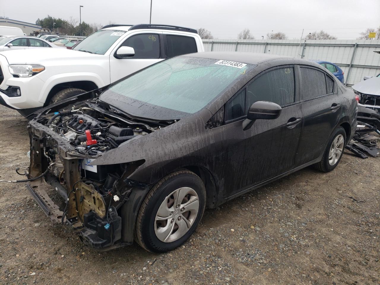 Изображение 1 2014 HONDA CIVIC LX 2014 с VIN 2HGFB2F51EH548015