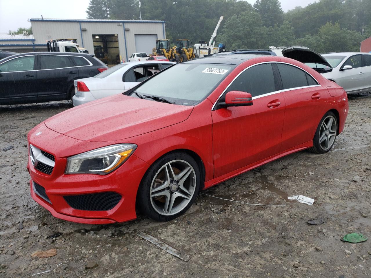 Image 1 of 2014 MERCEDES-BENZ CLA 250 2014 with VIN WDDSJ4EB1EN030048