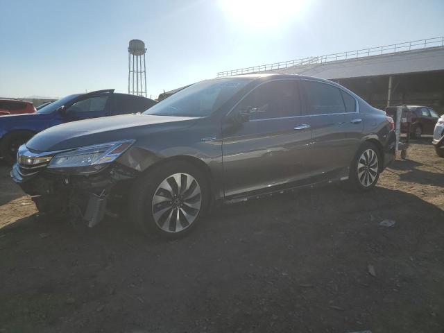 Image 1 of 2017 HONDA ACCORD TOURING HYBRID 2017 with VIN JHMCR6F79HC013719