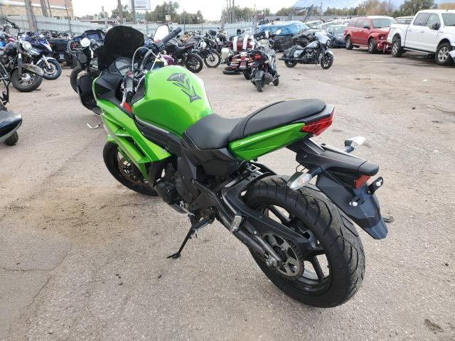 Image 3 of 2012 KAWASAKI EX650 EC 2012 with VIN JKAEXEE16CDA03608