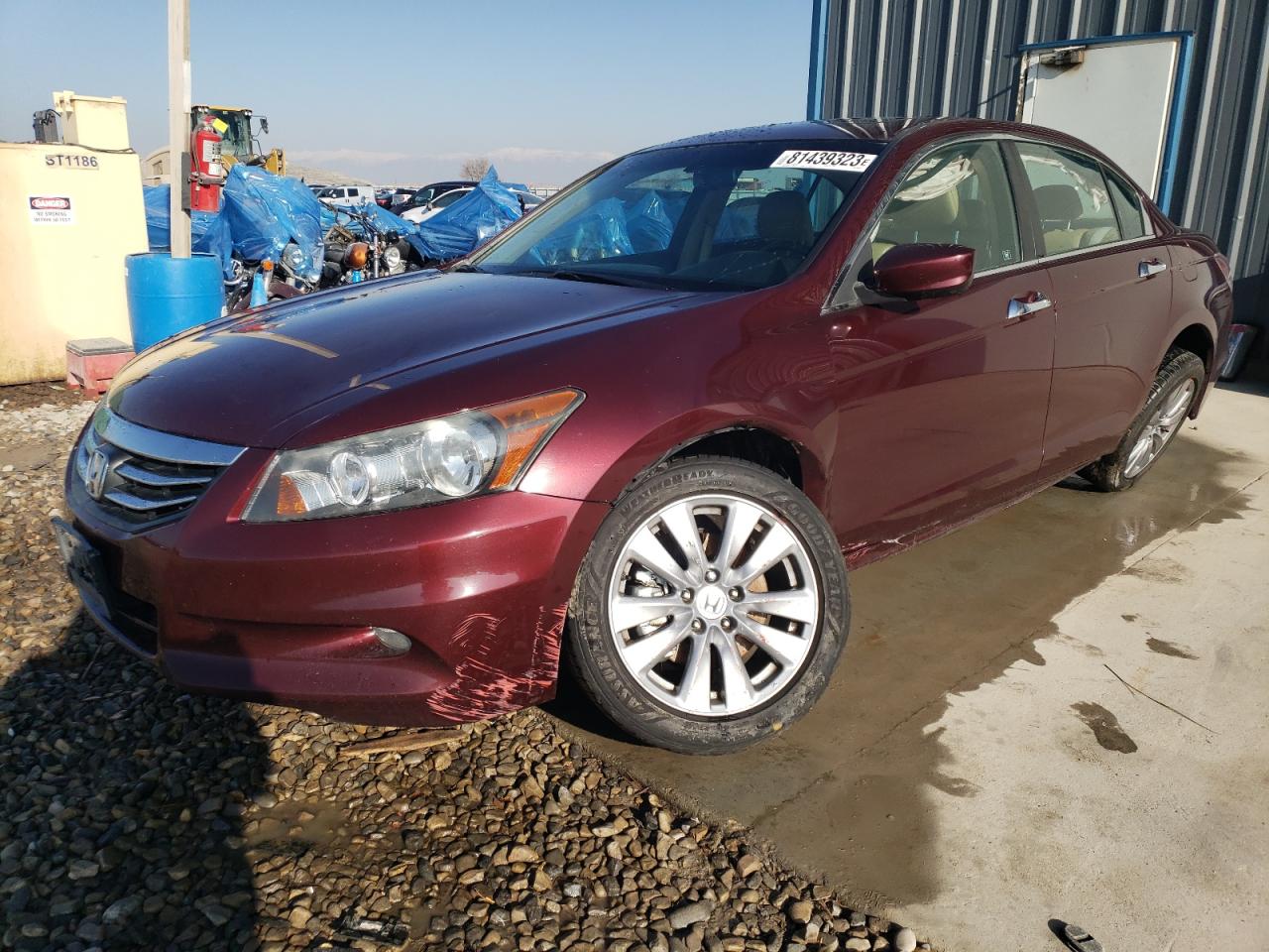 Image 1 of 2011 HONDA ACCORD EXL 2011 with VIN 1HGCP3F87BA028657