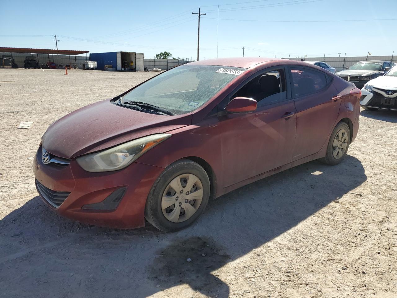 Obraz 1 z 2016 HYUNDAI ELANTRA SE 2016 z VIN 5NPDH4AE2GH751111