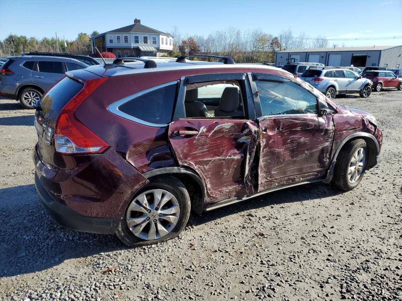 Image 3 of 2014 HONDA CR-V EXL 2014 with VIN 5J6RM4H79EL014354