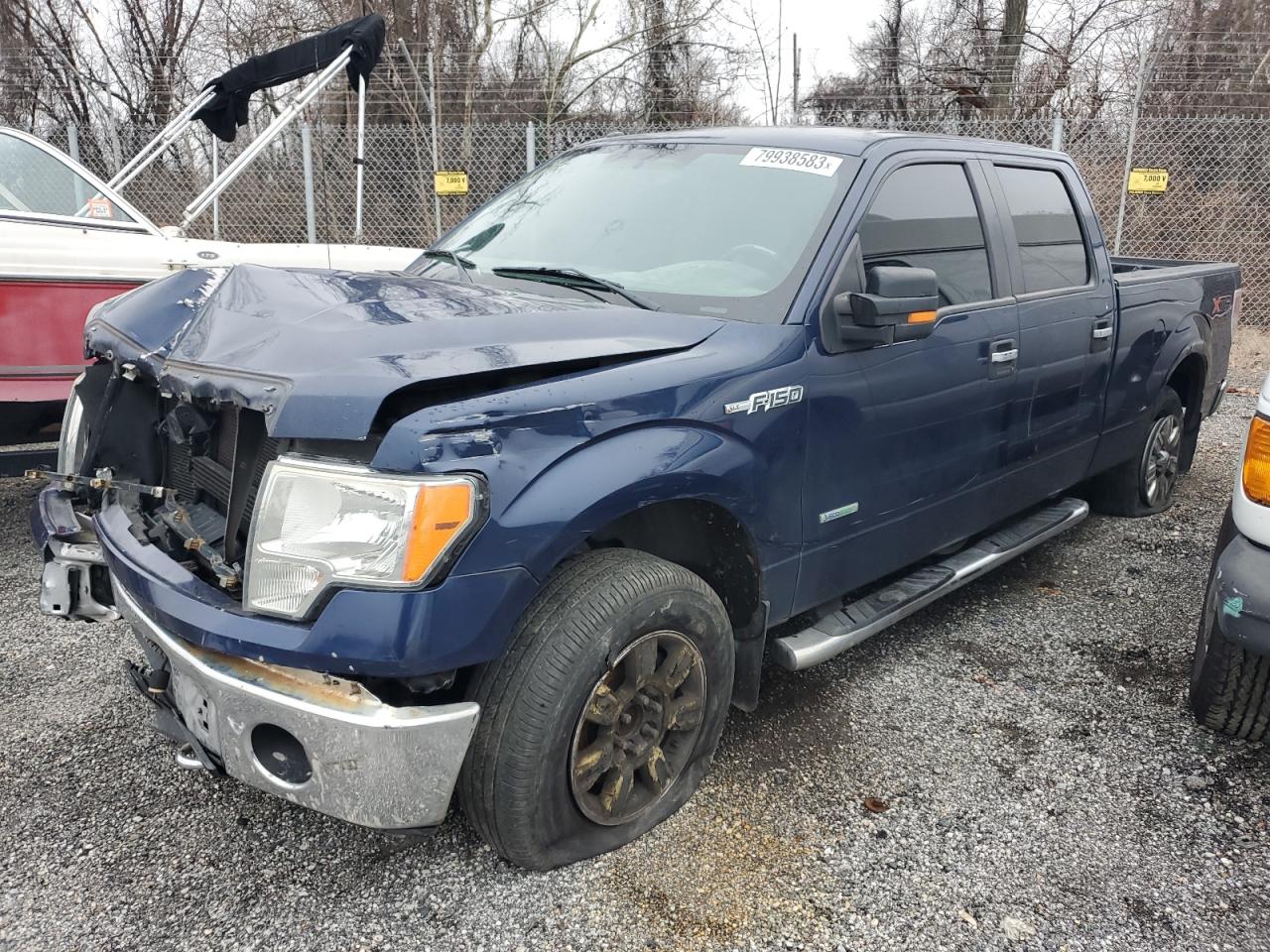 Изображение 1 2012 FORD F150 SUPERCREW 2012 с VIN 1FTFW1ET7CKD84434