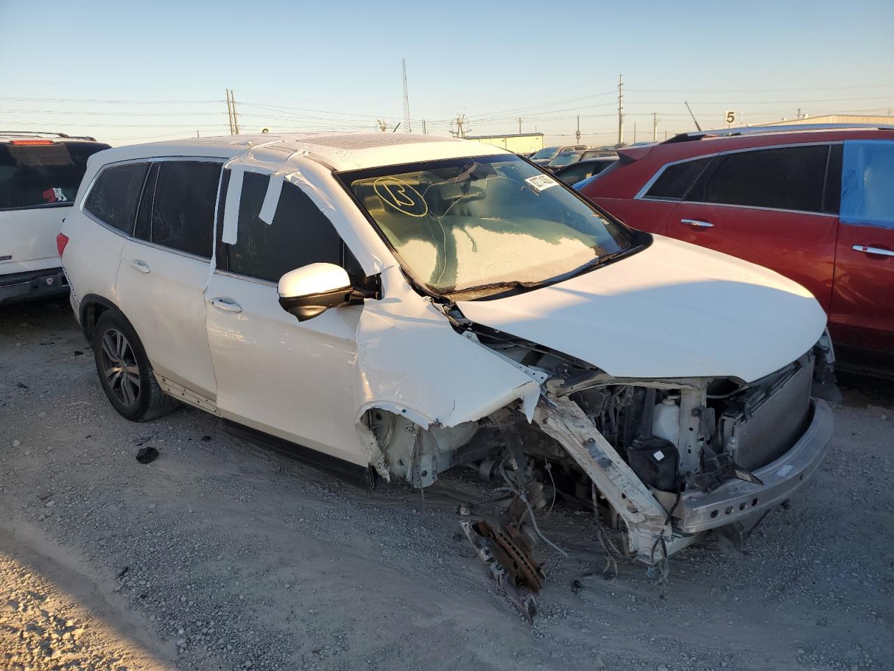 Изображение 2 2016 HONDA PILOT EXL 2016 с VIN 5FNYF5H83GB022028