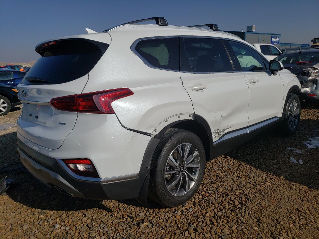 Image 3 of 2020 HYUNDAI SANTA FE SEL 2020 with VIN 5NMS3CAD9LH292867