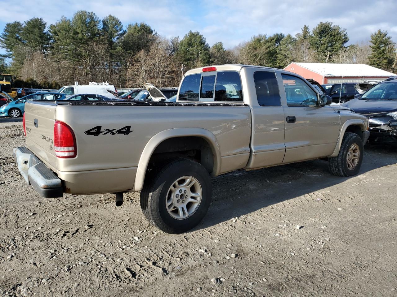 Изображение 3 2003 DODGE DAKOTA SXT 2003 с VIN 1D7HG12X33S204322