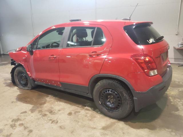 Image 2 of 2015 CHEVROLET TRAX LS 2015 with VIN 3GNCJKSB1FL145703