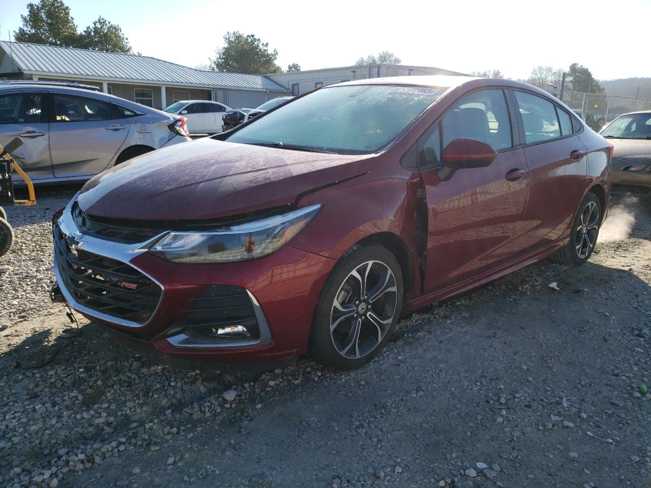 Image 1 of 2019 CHEVROLET CRUZE LT 2019 with VIN 1G1BE5SM2K7122952