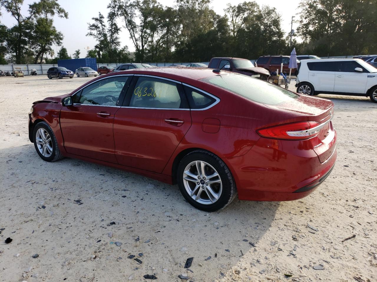 Obraz 2 z 2018 FORD FUSION SE 2018 z VIN 3FA6P0HD6JR213443