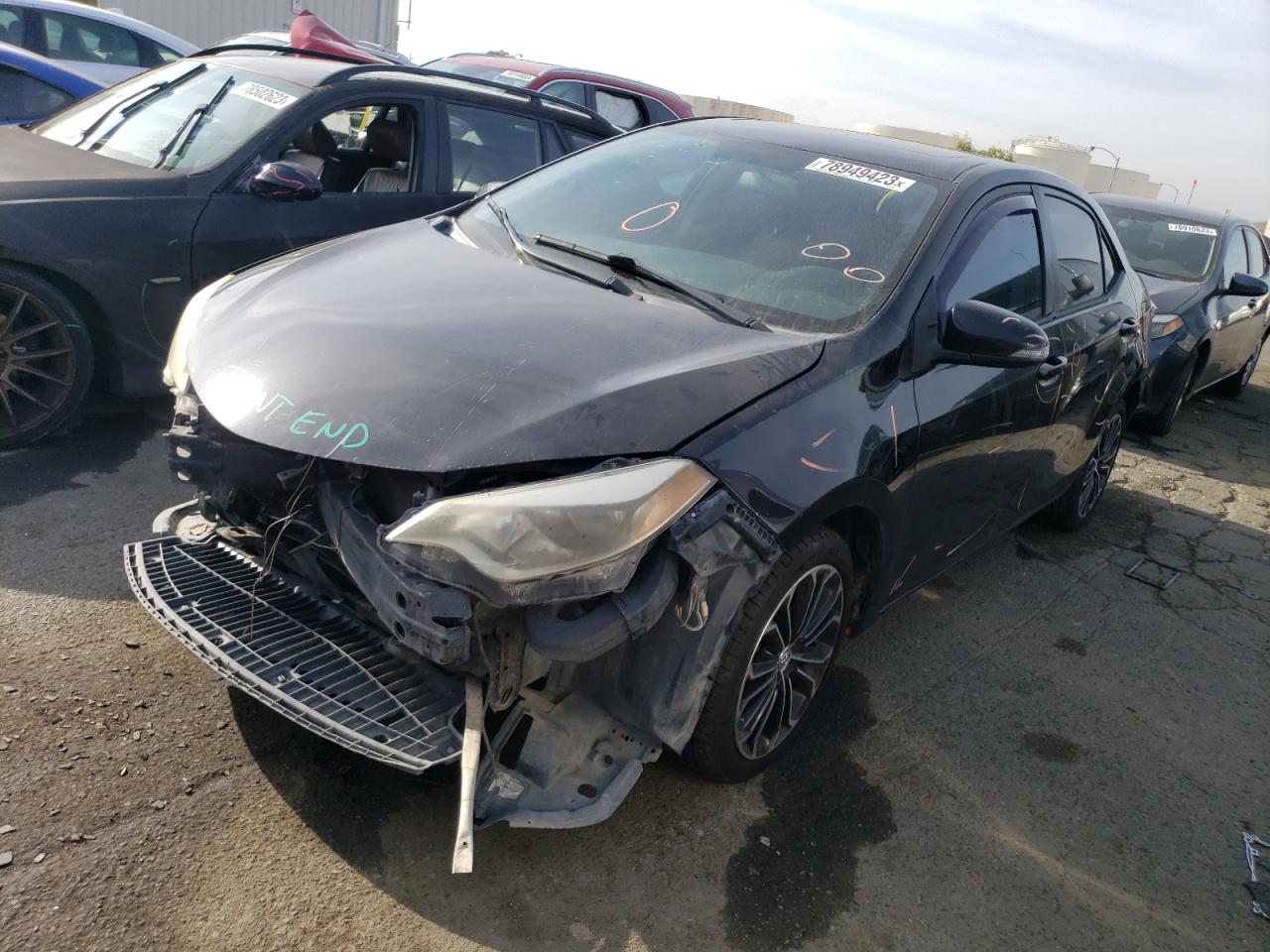 Изображение 1 2014 TOYOTA COROLLA L 2014 с VIN 5YFBURHE2EP040496