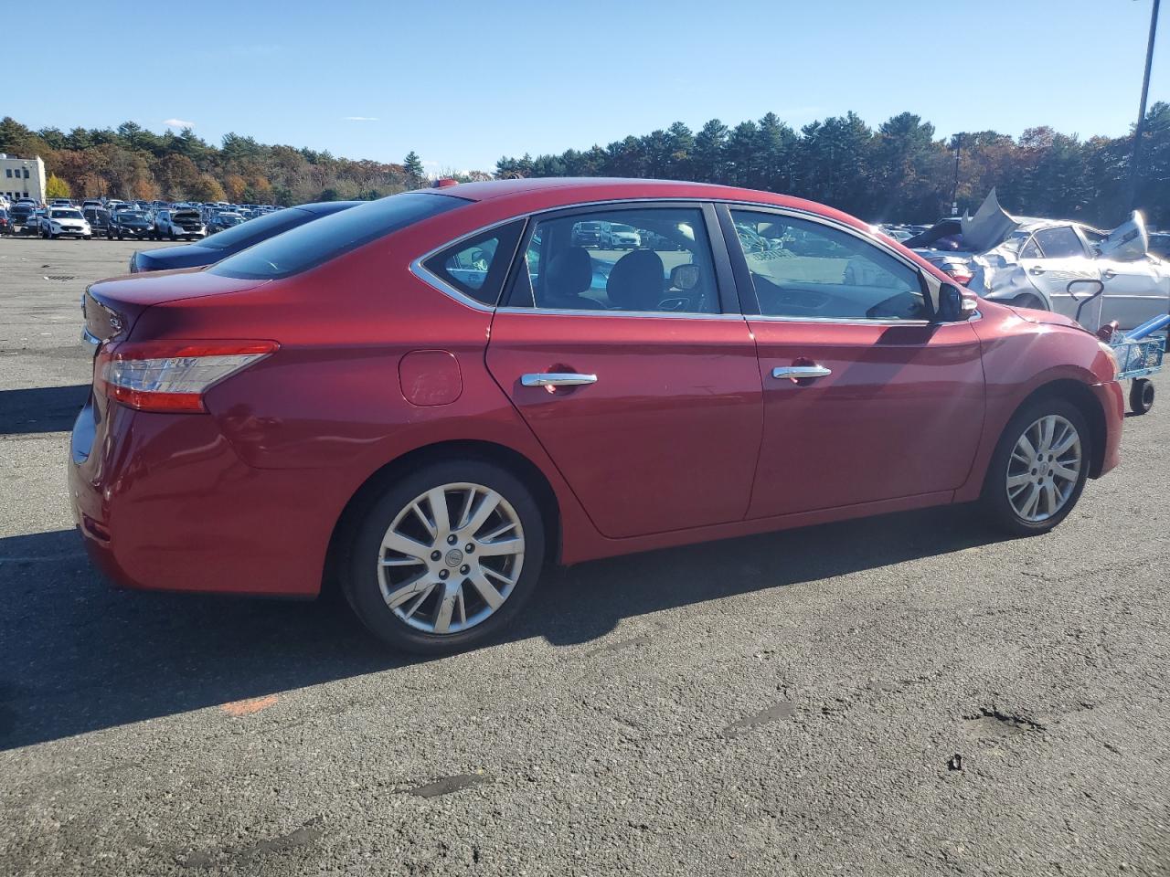 Image 3 of 2013 NISSAN SENTRA S 2013 with VIN 3N1AB7AP5DL745616