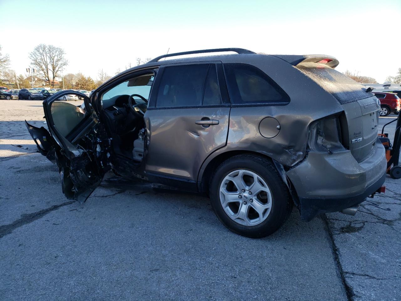 Image 2 of 2014 FORD EDGE SEL 2014 with VIN 2FMDK3JC6EBB81659