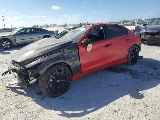 Image 1 of 2016 INFINITI Q50 RED SPORT 400 2016 with VIN JN1FV7AP4GM421158