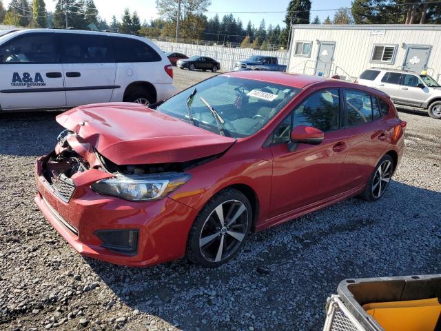 Изображение 1 2018 SUBARU IMPREZA SPORT 2018 с VIN 4S3GTAK66J3701851