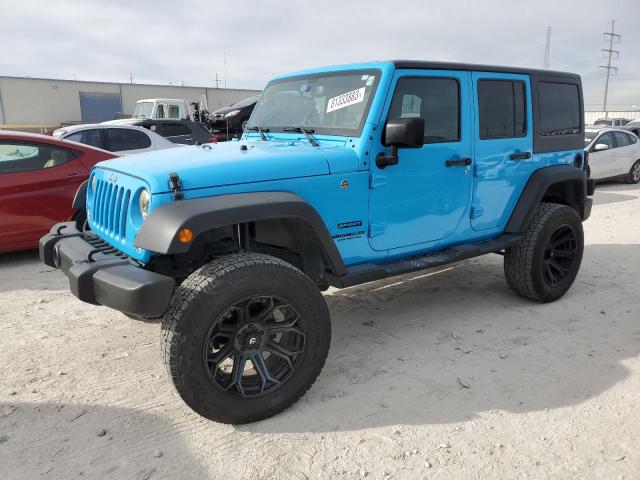 Image 1 of 2017 JEEP WRANGLER UNLIMITED SPORT 2017 with VIN 1C4BJWDG7HL623612