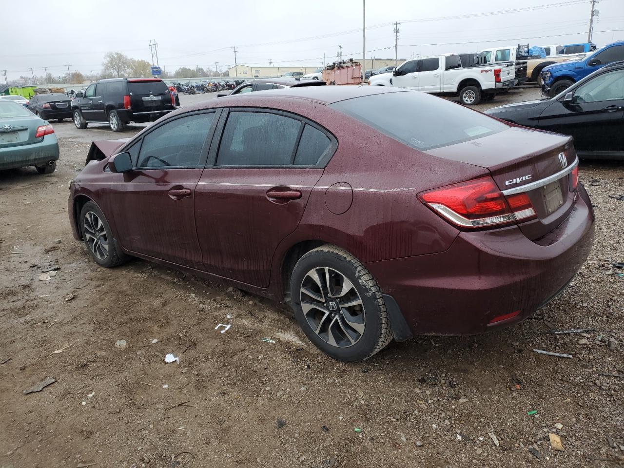 Obraz 2 z 2015 HONDA CIVIC EX 2015 z VIN 19XFB2F85FE025702