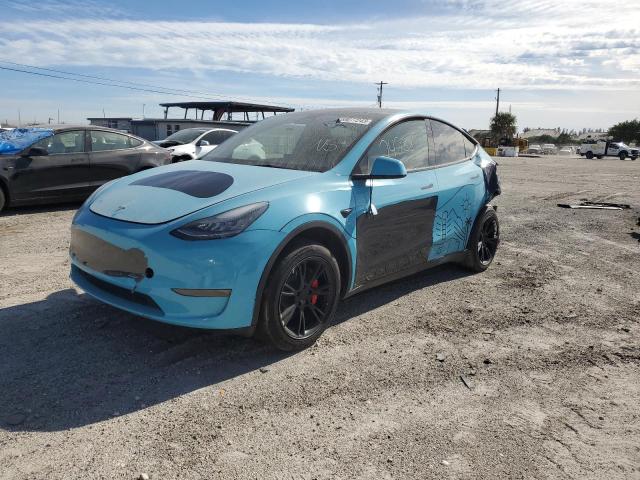 Obraz 1 z 2021 TESLA MODEL Y  2021 z VIN 5YJYGDED2MF107768