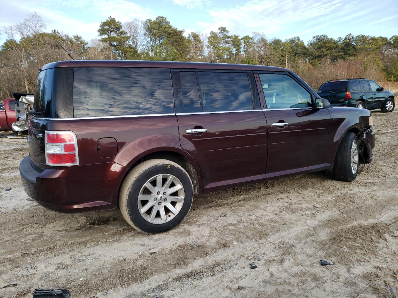 Image 3 of 2009 FORD FLEX SEL 2009 with VIN 2FMDK52C89BA90005